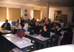 ビデオ学習の様子